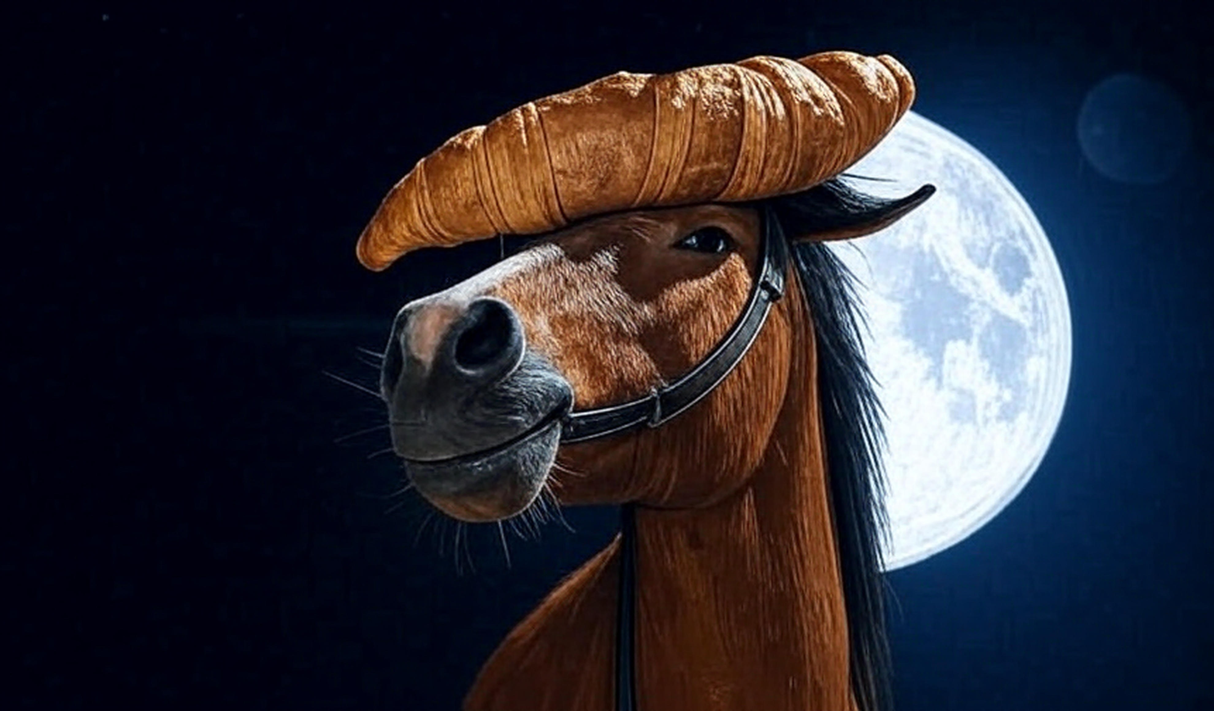 CROISSANT HORSE