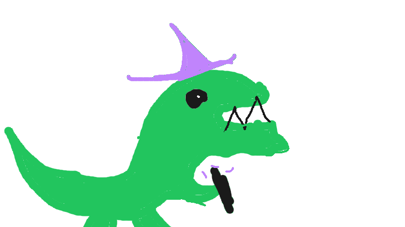 Its supposed to be a magic t-rex