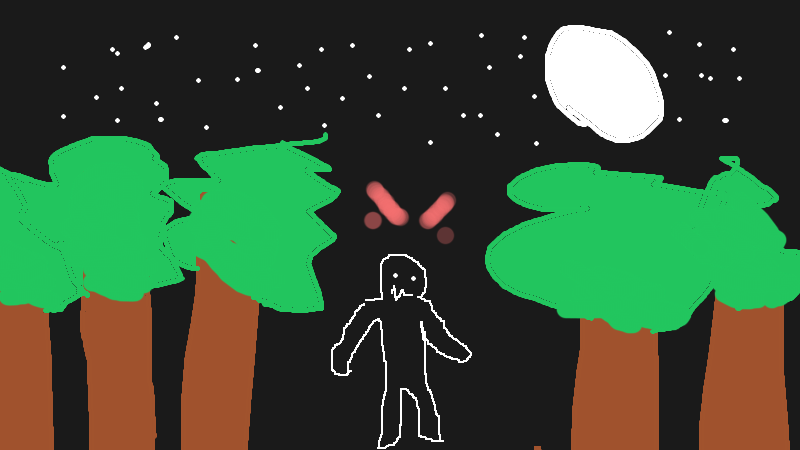 lost in the woods