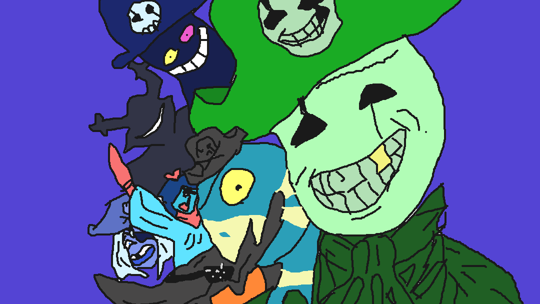 W.D. Gaster from Deltarune
Build it all from an empty room
mike the cat yeah that is Gaster
Even the titan that is Gaster