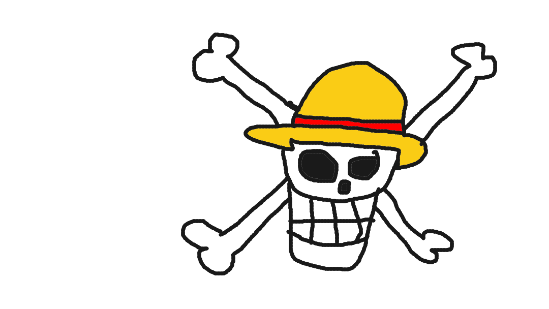 this looks like the one luffy drew tho LMAO