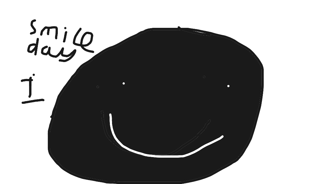 Evil smile