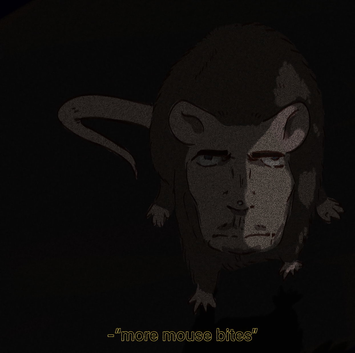 More mouse bites.