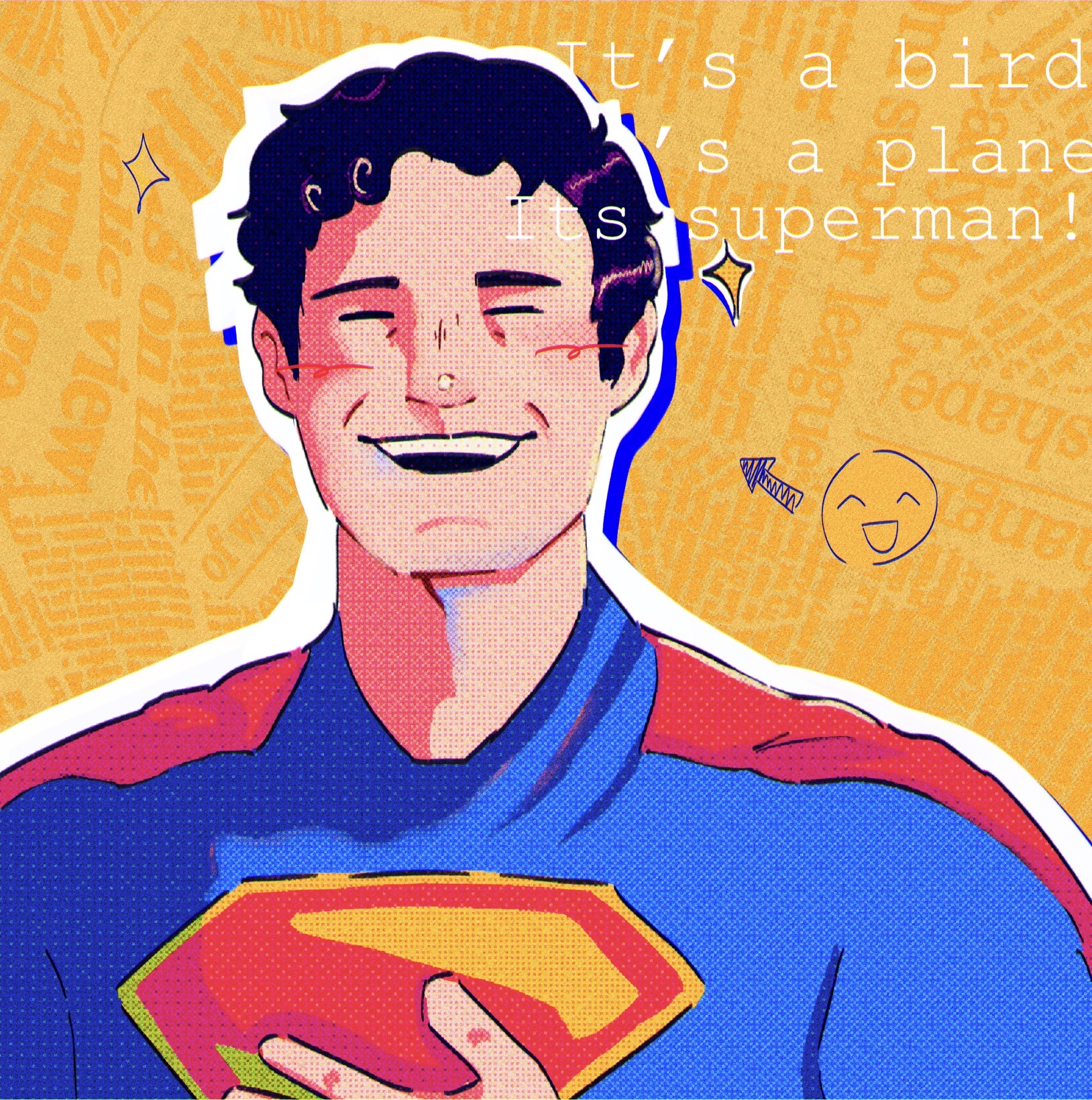It’s superman! (P.s ty all sm for the insane amount of likes yesterday ily all sm !(>3<))