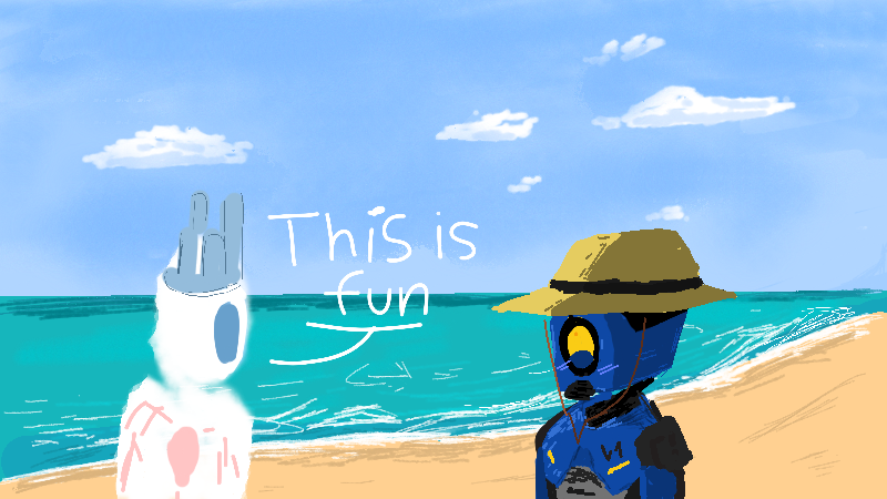 ULTRAKILL! beach mission! #ultrakill
