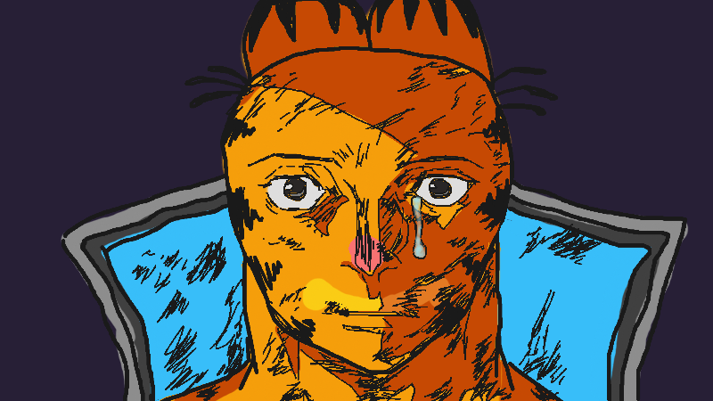 Garfield Martinez #Garfield #CyberpunkEdgerunners