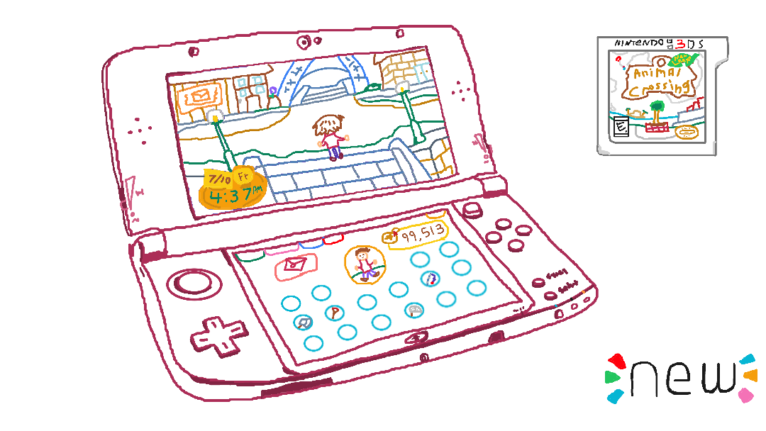 I am quite fond of Animal Crossing New Leaf on the Nintendo 3DS