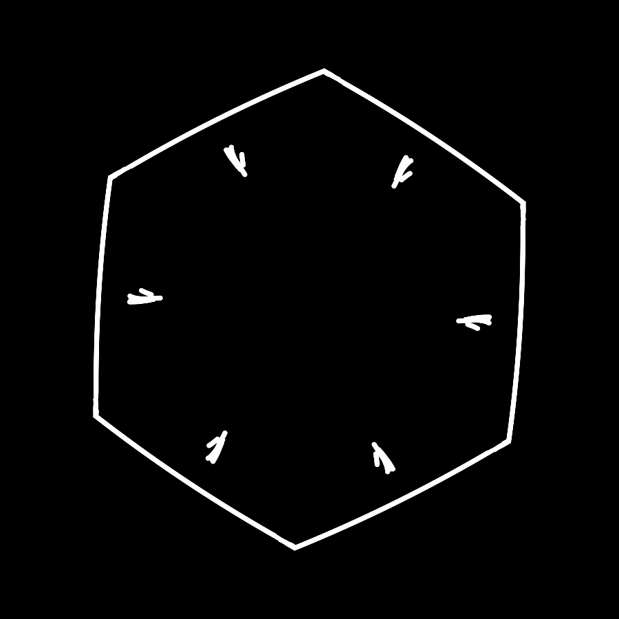 An absence of light.
Protocol from a card game