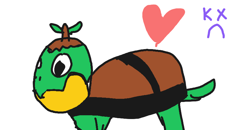 I am a fan of the tiny leaf pokemon Turtwig