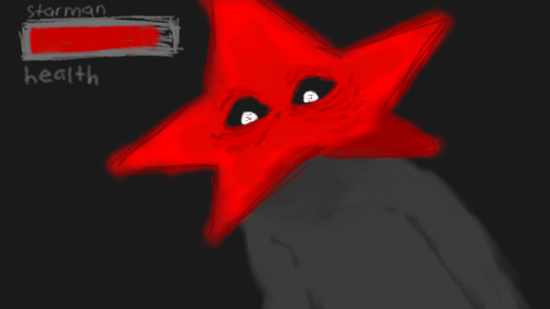 idunno how to draw scary things