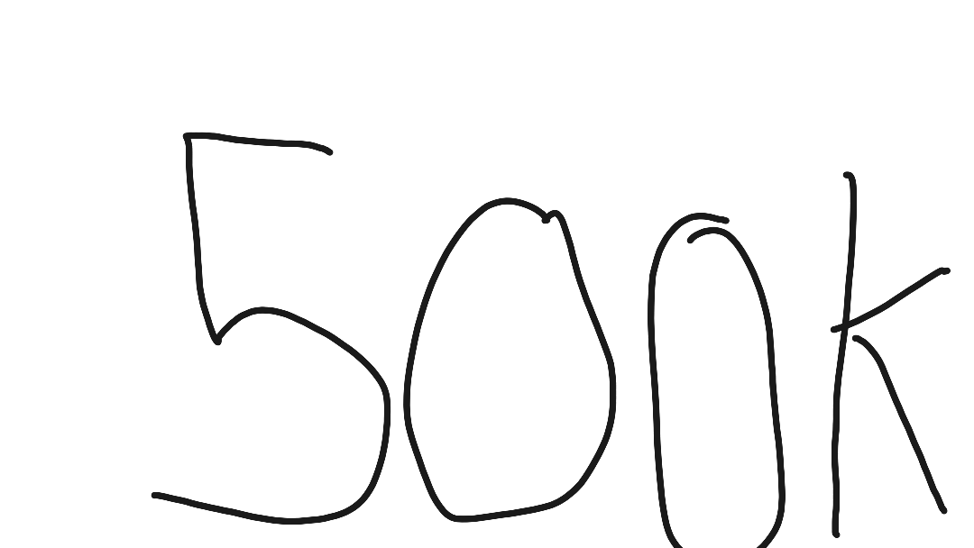 at 500k