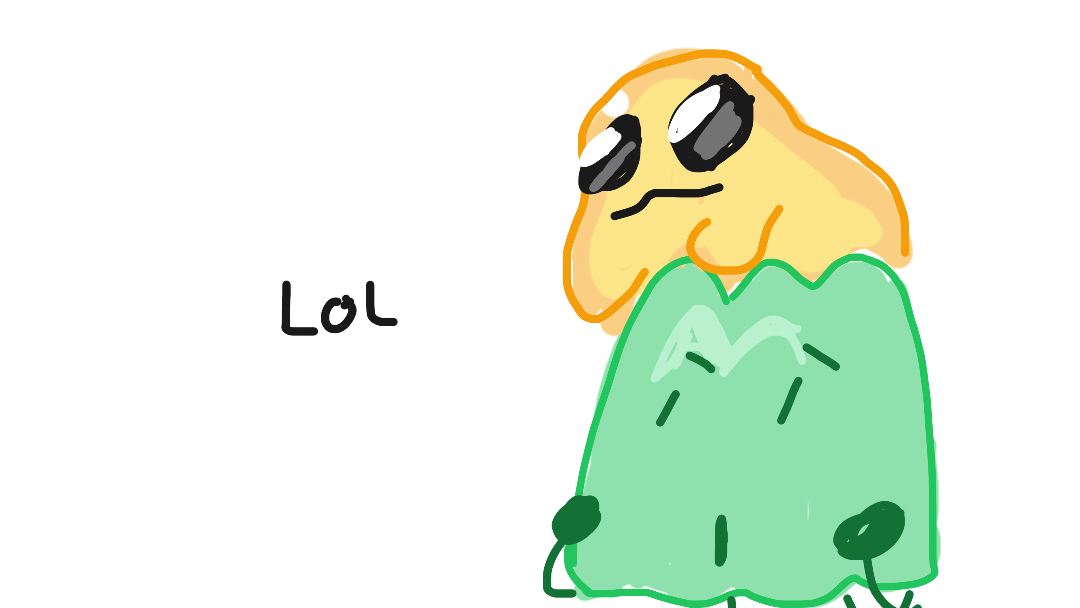 Can I you tell I've never drawn scp 999 or whatever it's name is