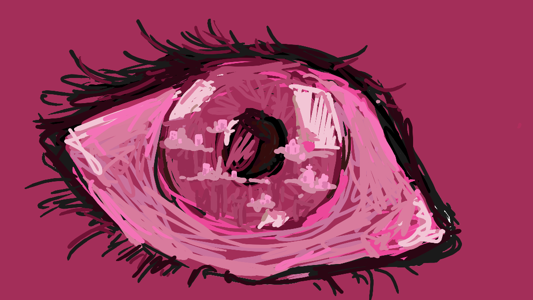 Uhh its cute but ngl the vision was so different lol #eye
