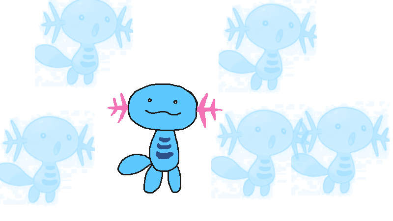 I am a fan of the water fish pokemon Wooper
