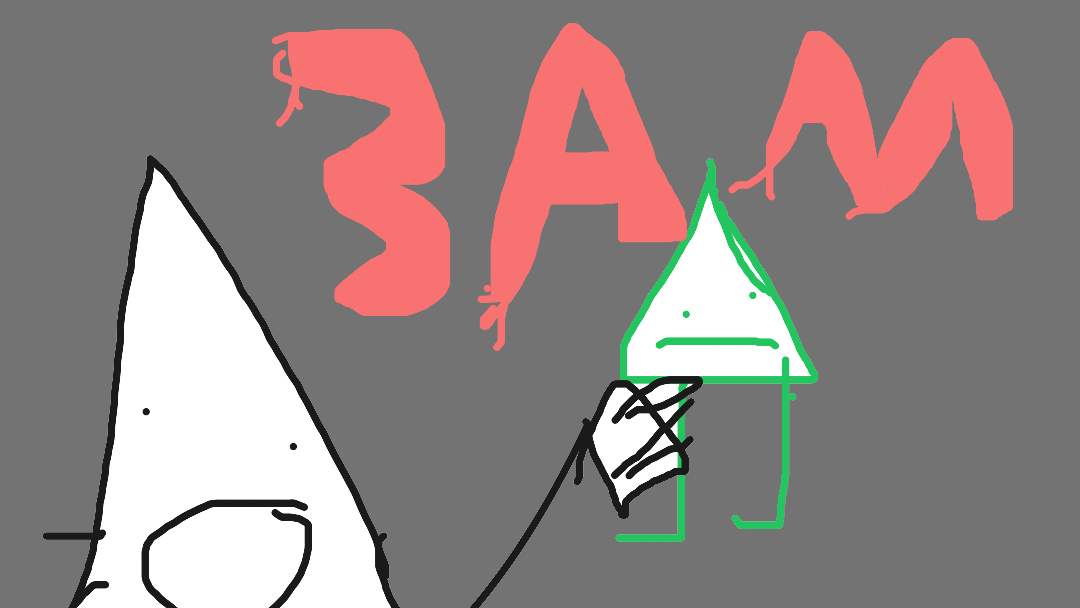 Everybody knows you find alien versions of yourself at 3am