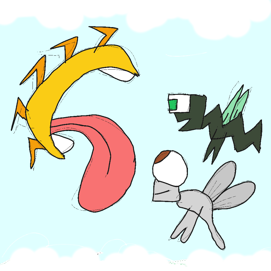 Just woke up and my brain wanted me to draw this