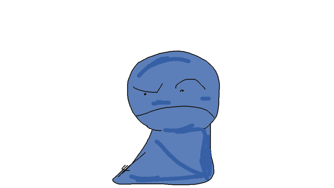 blue blobster fanart