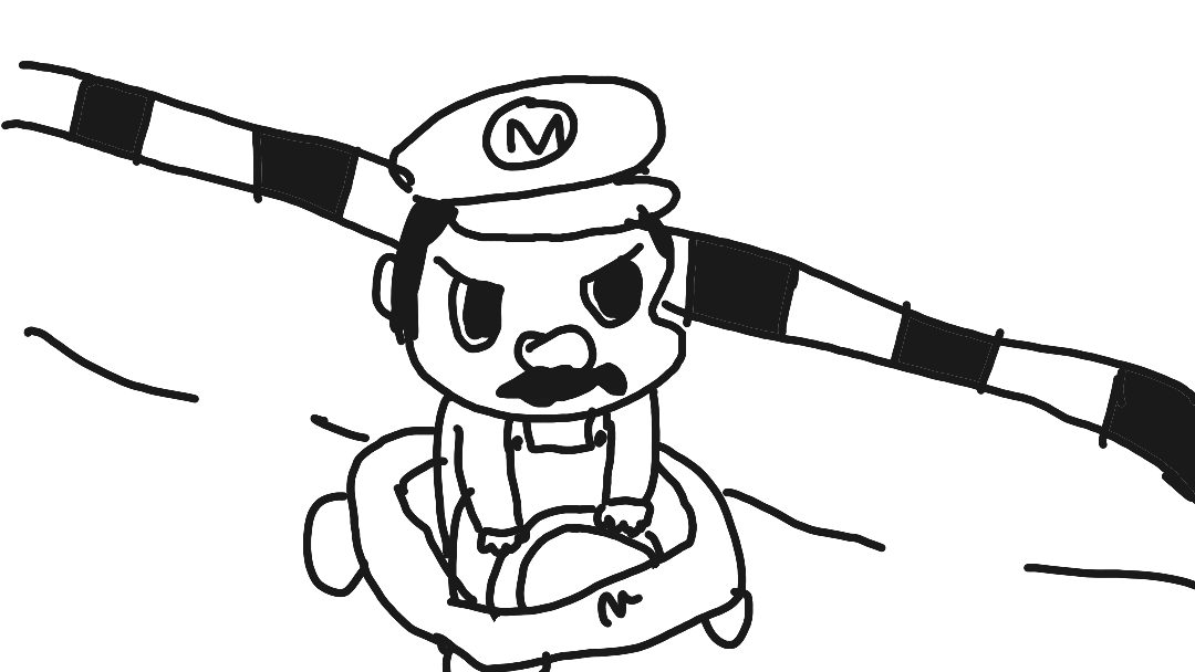 Drawing of "Racing" by @lalalulu