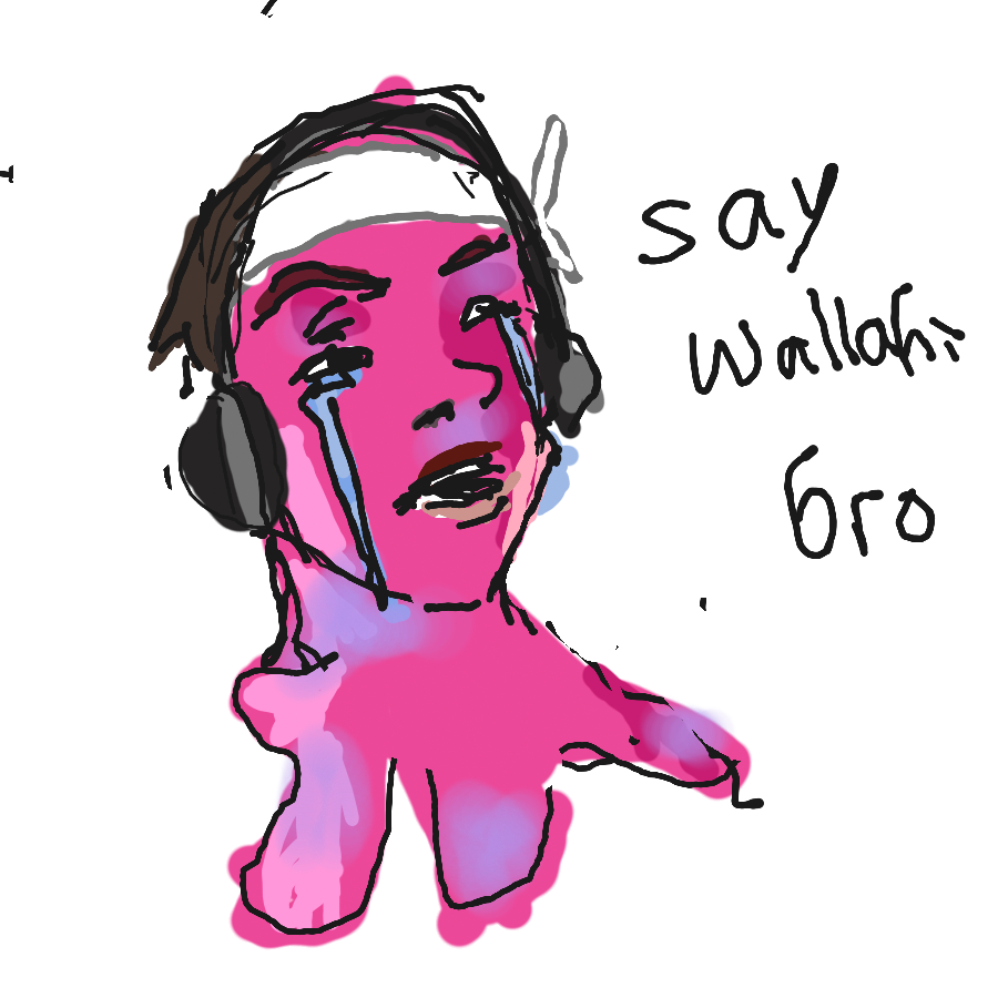 Drawing of "expressions" by @shrimpwimp