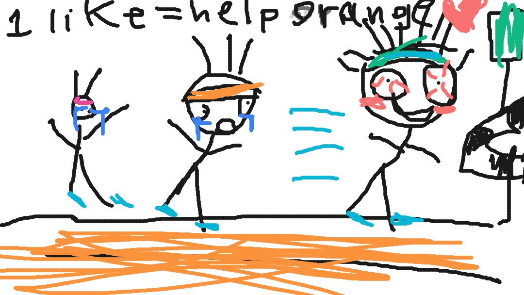 He need help