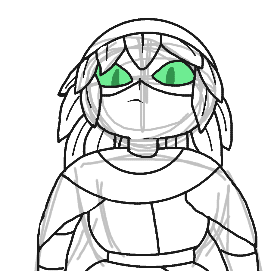 I’m kinda tired so it’s missing a few parts and it still has the rough shapes