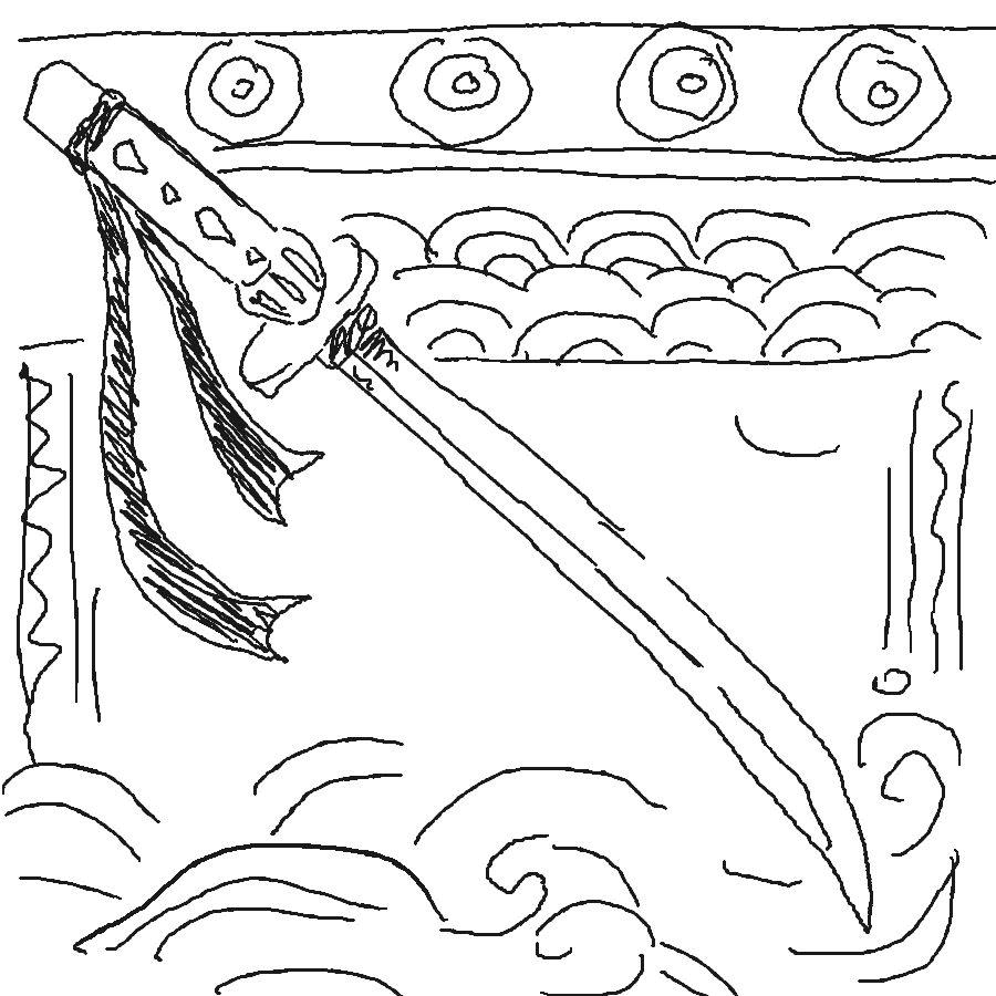 duude this sucks but i'm about to sleep and wanted to draw a cool widdle sword idk