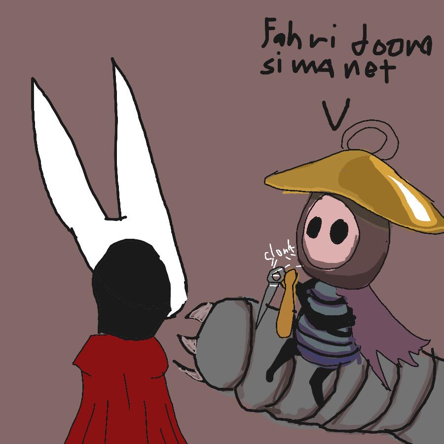 This art encapsulates sherma and THE silksong resting. Perchance