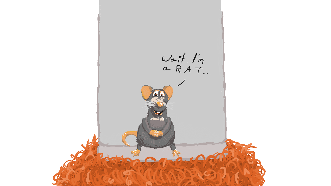 Another day, another case of forgetting the difference between a rat and a mouse