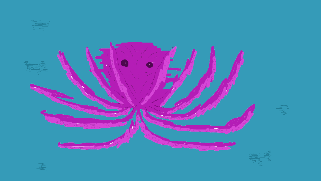 A octopus with too many tentacles