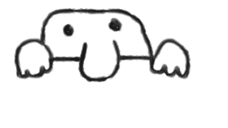 Drawing of "freeday friday - doodle whatever" by @baka