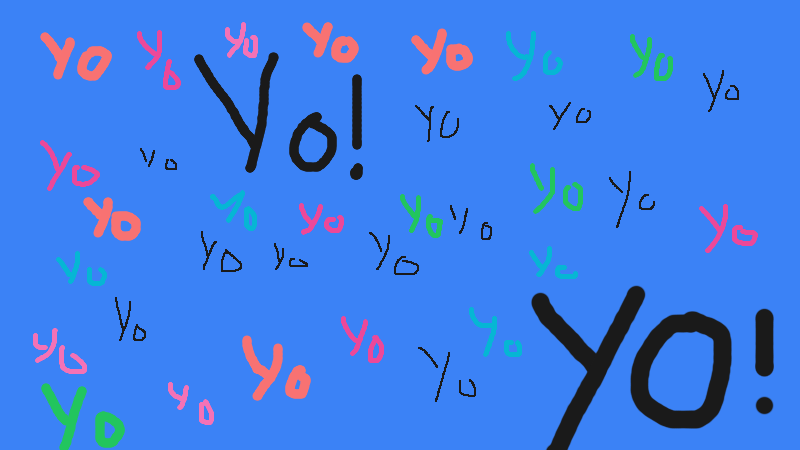Drawing of "freeday friday - doodle anything" by @baka