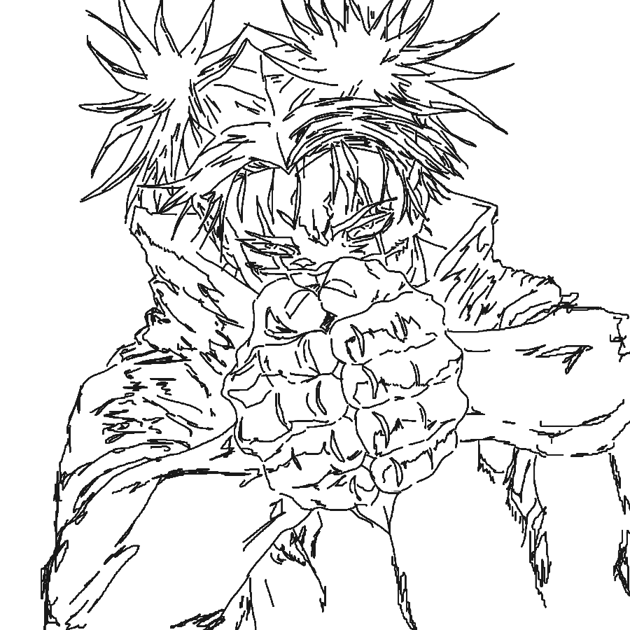 Nonetheless, I must walk ahead of my little brothers. That's why I'm strong.