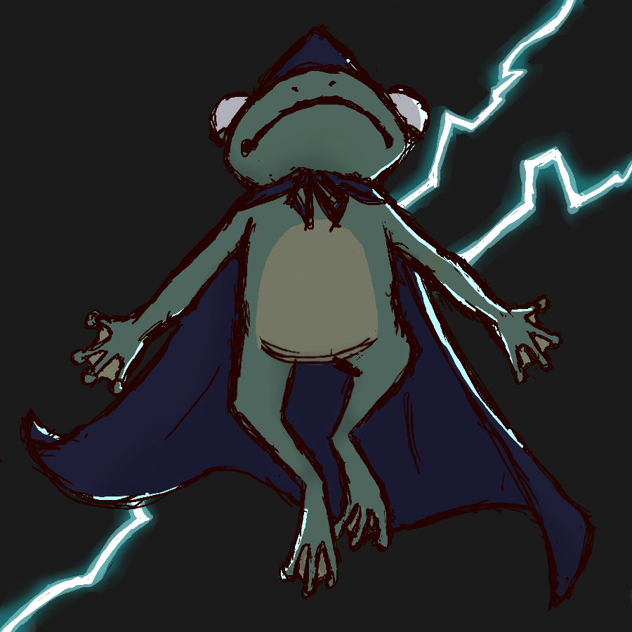 The mighty frog wizard. Or frizord for short