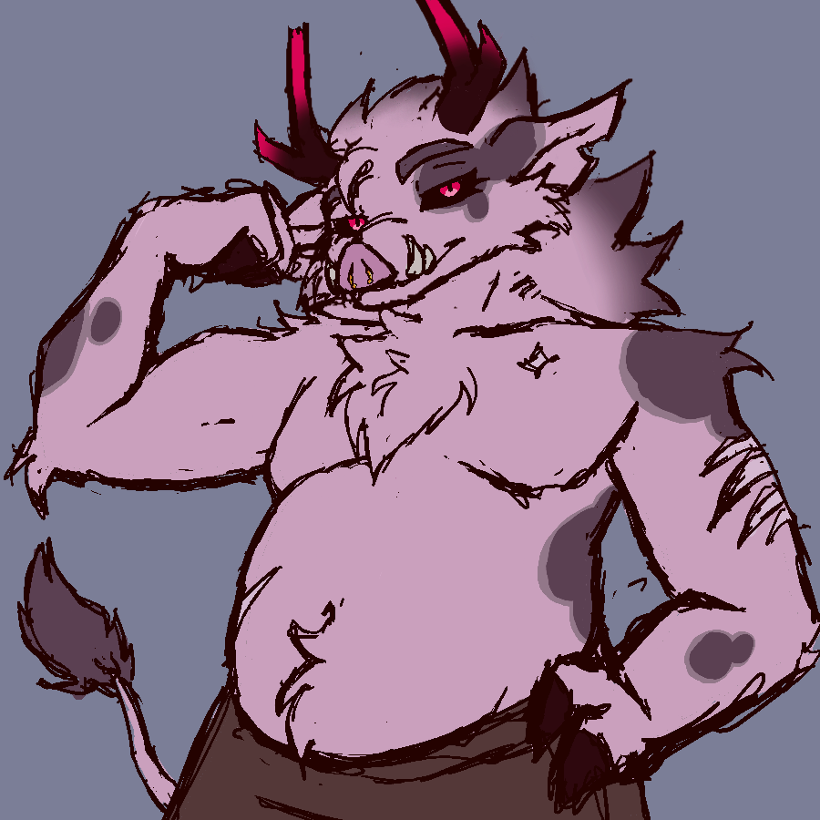 Oh look, a Minecraft oc. What’s the point of being ripped if you don’t have a layer of protection over it