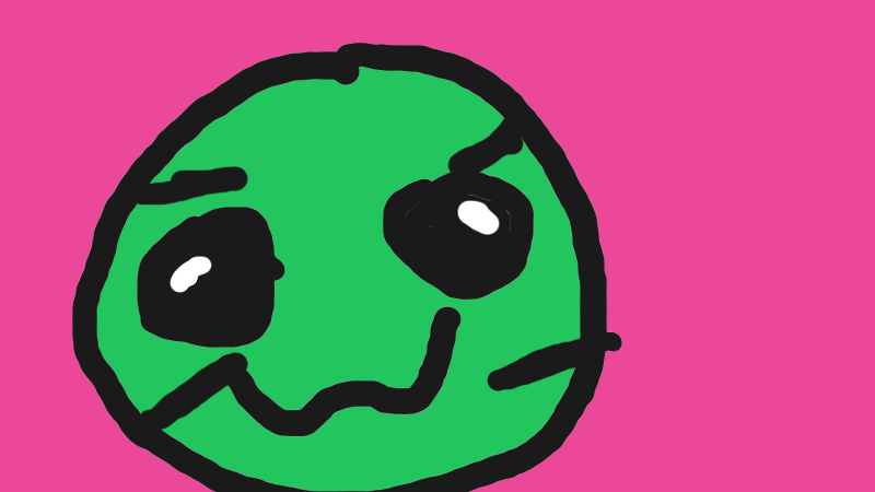 Drawing of "kawaii shapes" by @karmadio