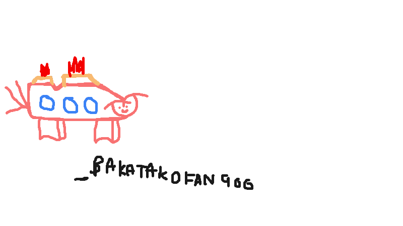 Drawing of "kawaii shapes" by @starboyvii