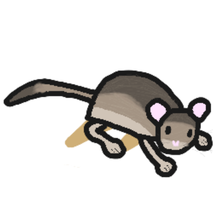Mouse that is DEFINETLY not a cardboard cutout