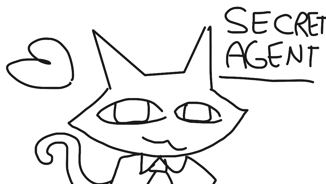 Secret agent from animal hospital :3