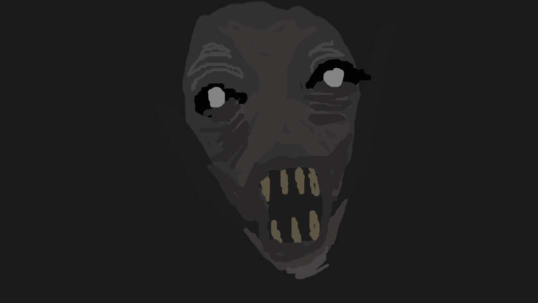 scary man