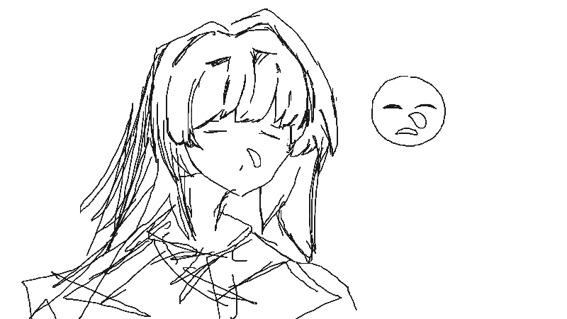 Drawing of "characters" by @lyy
