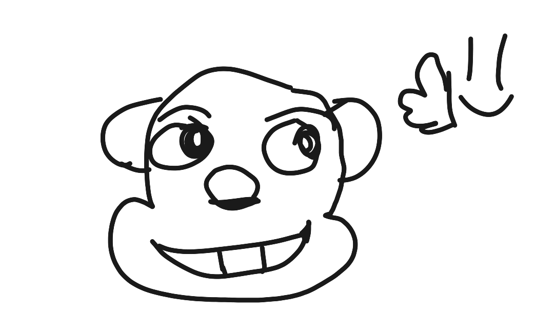 For today I drew Wallace from Wallace and gromit