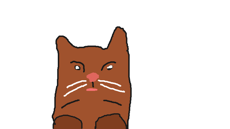 Drawing of "kawaii shapes" by @rari