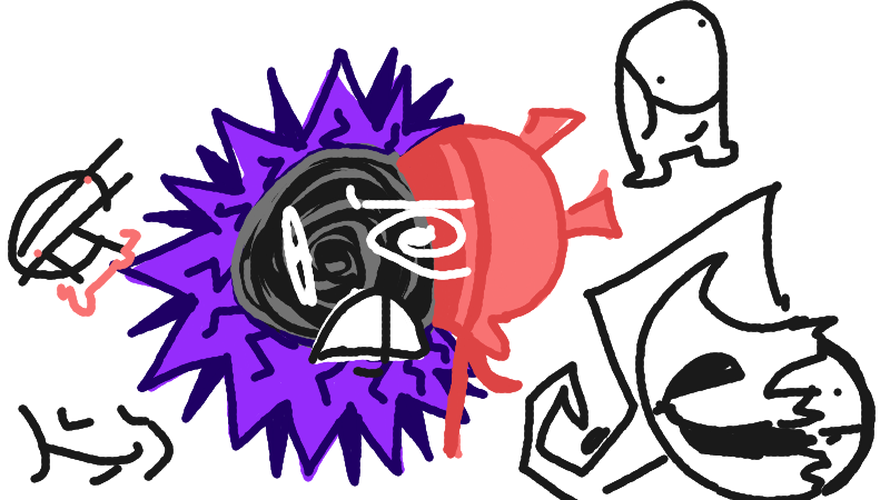 Drawing of "expressions" by @thatonesubject_0fan