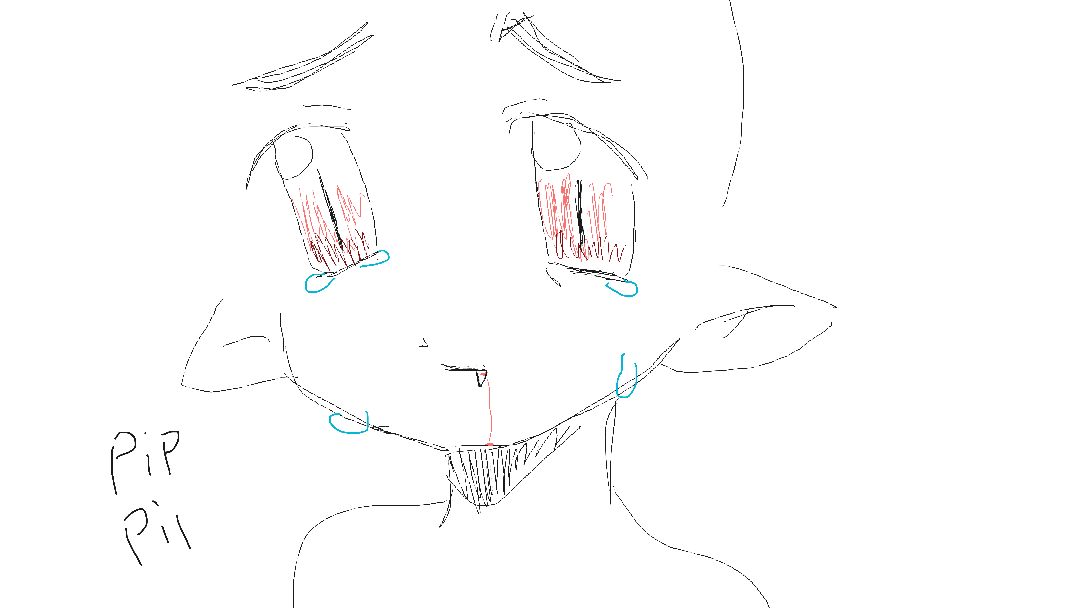 My oc Ruxsandra crying because she is bald