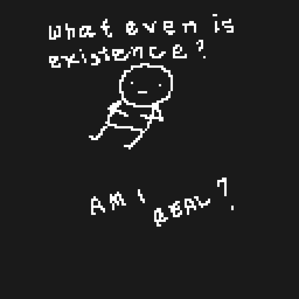 what doesn’t exist?