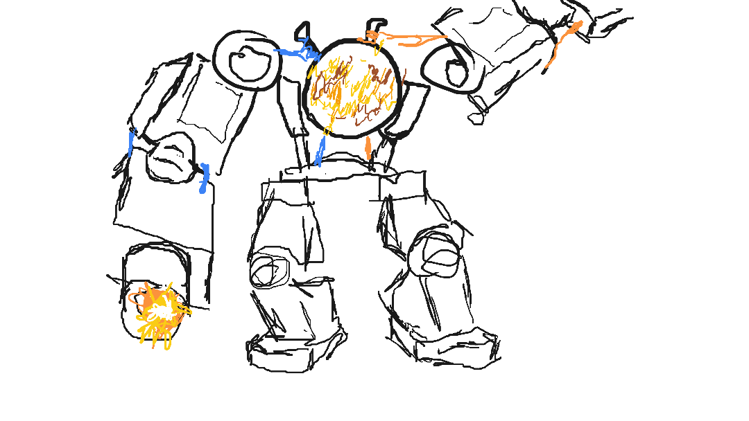 a potato powering a robot that it controls