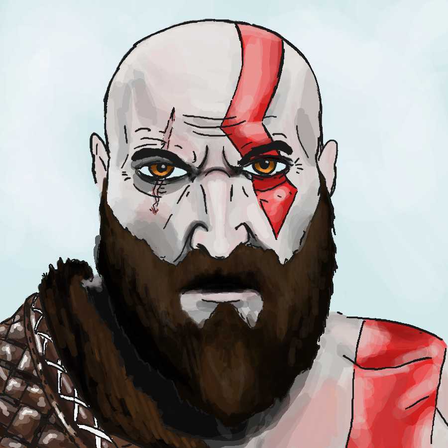 the god of war is looking for the God of this baka realm
