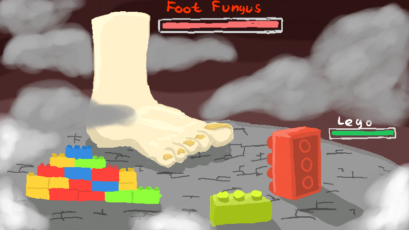 Lego vs Foot