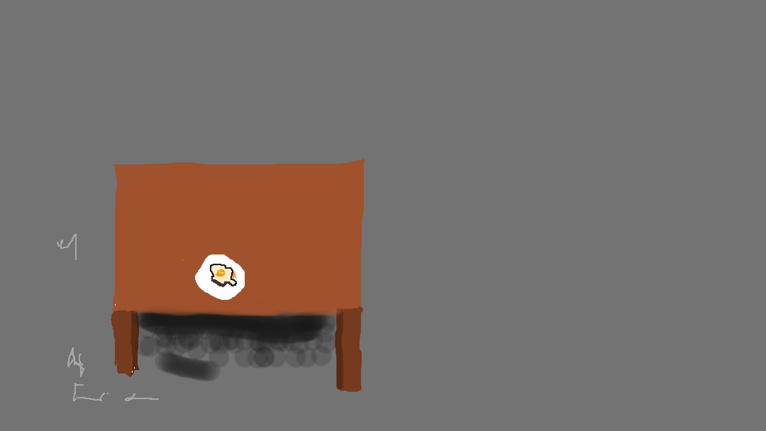 I definitely should've angled the legs a bit more, almost feels like a billboard